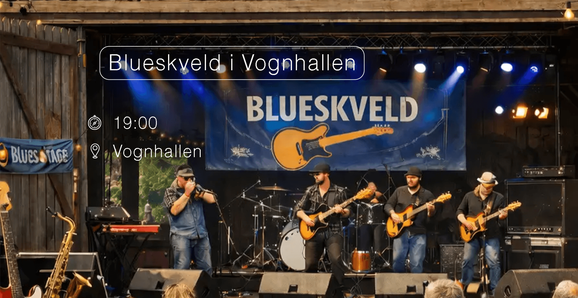 Blueskveld i Vognhallen