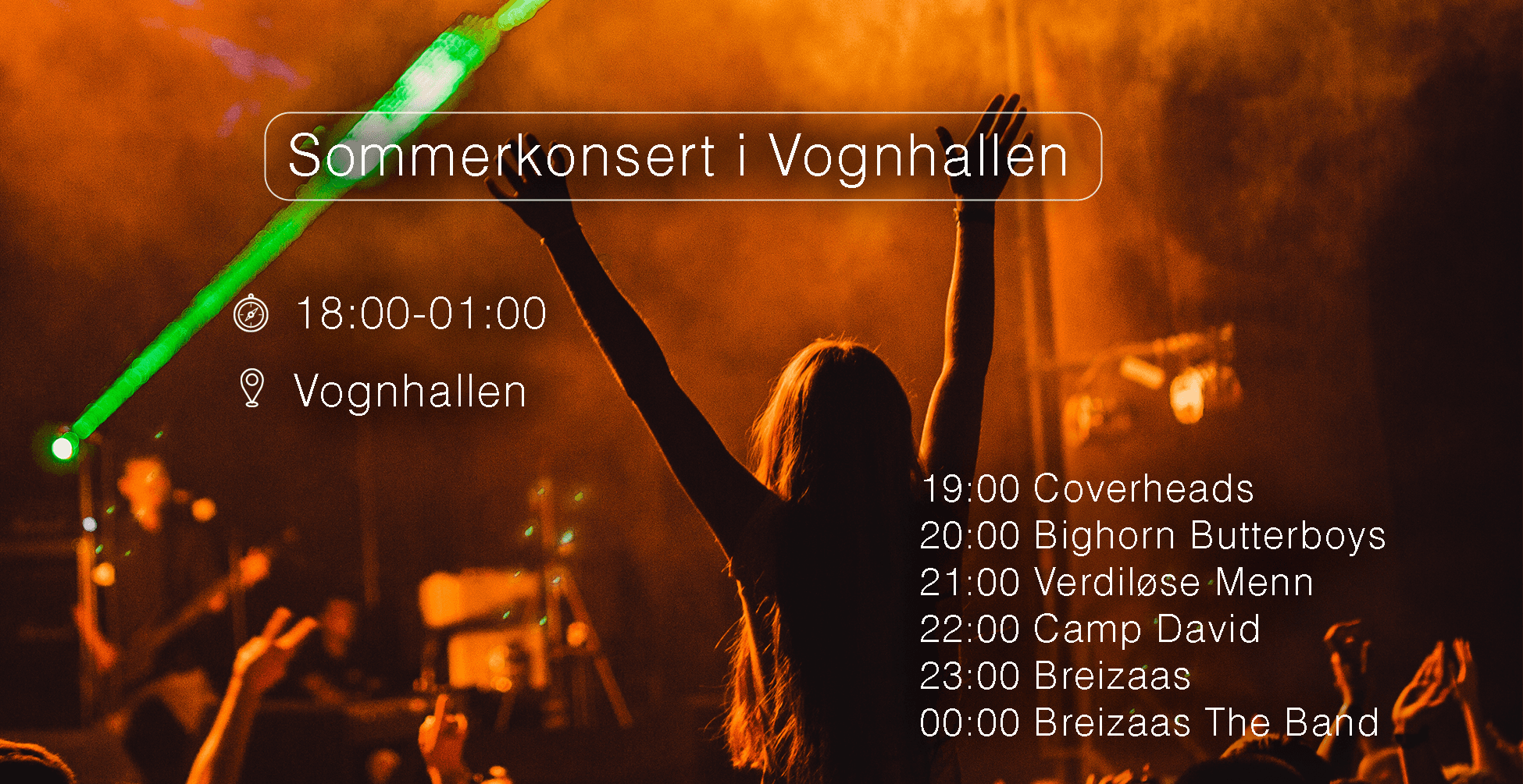Sommerkonsert i Vognhallen
